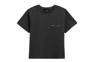 Buy Matin Kim x Coach Logo Cropped Tee White TS303 Online in