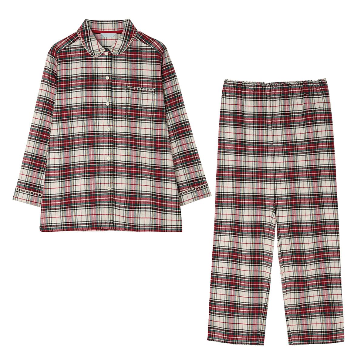 24ネルタータンチェック[長袖パジャマ] | KID BLUE OFFICIAL ONLINE STORE