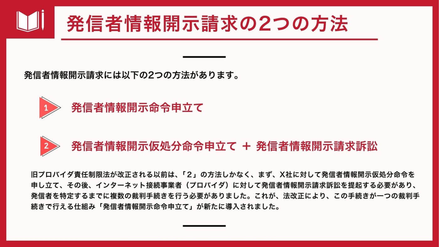 X（旧Twitter）の開示請求のやり方は？成功させるための注意点を解説