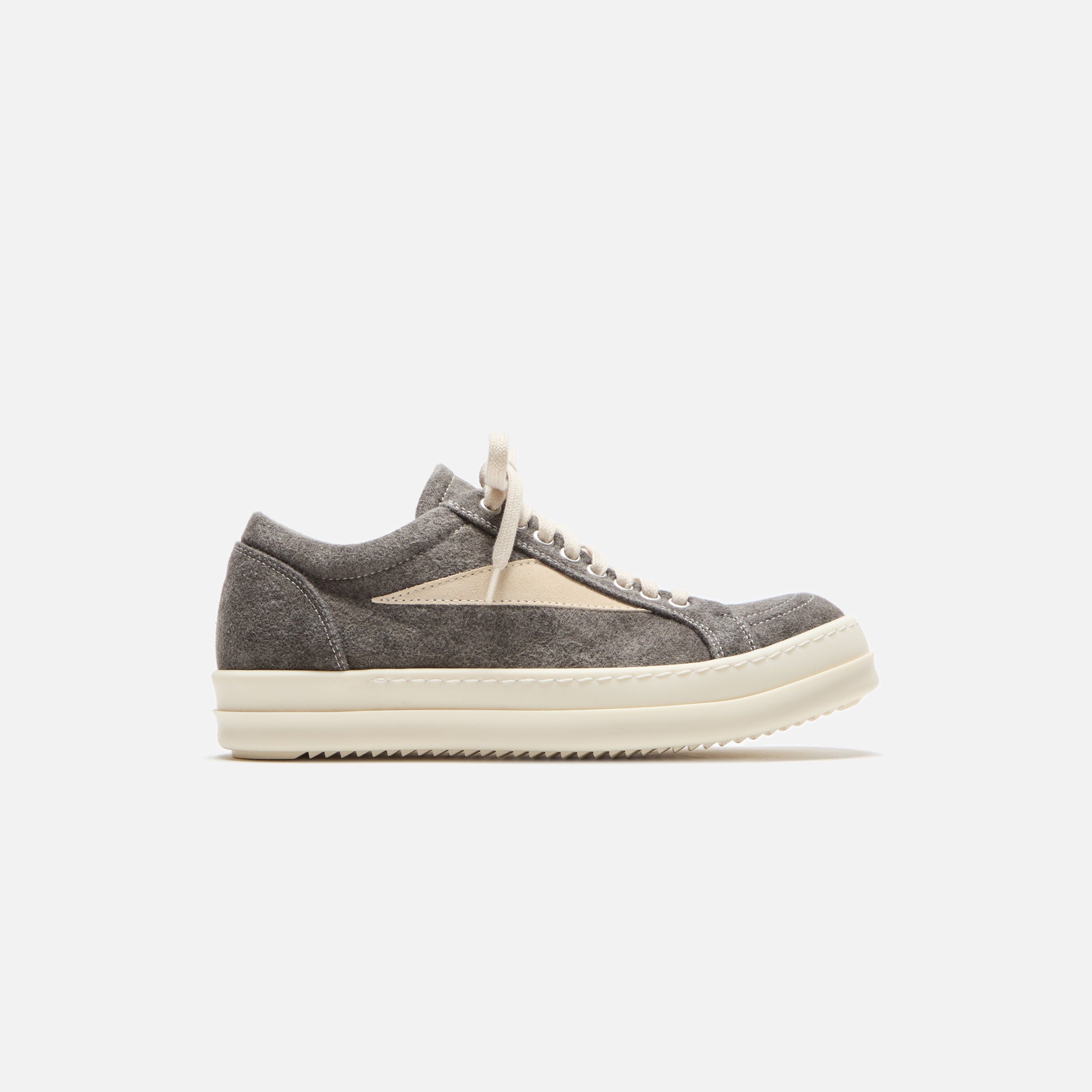 Rick Owens DRKSHDW Vintage Sneakers - Dust / Milk / Milk Scarpe – Kith