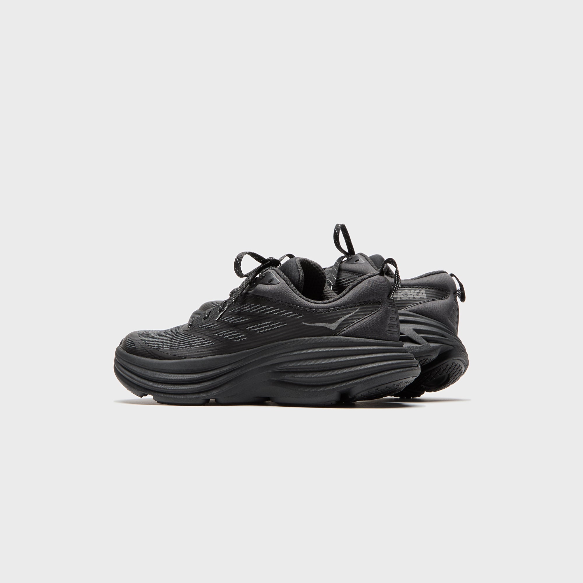 HOKA One One Bondi 8 TS Caged - Black / Black – Kith