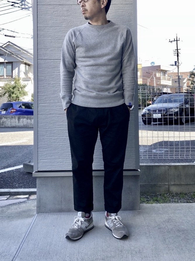 ループウィラーのスウェット（LW250）を購入！定番グレーで鉄板コーデ
