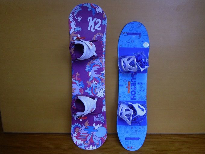BurtonアフタースクールとK2 GROM PACKAGEを比較して分かった違い