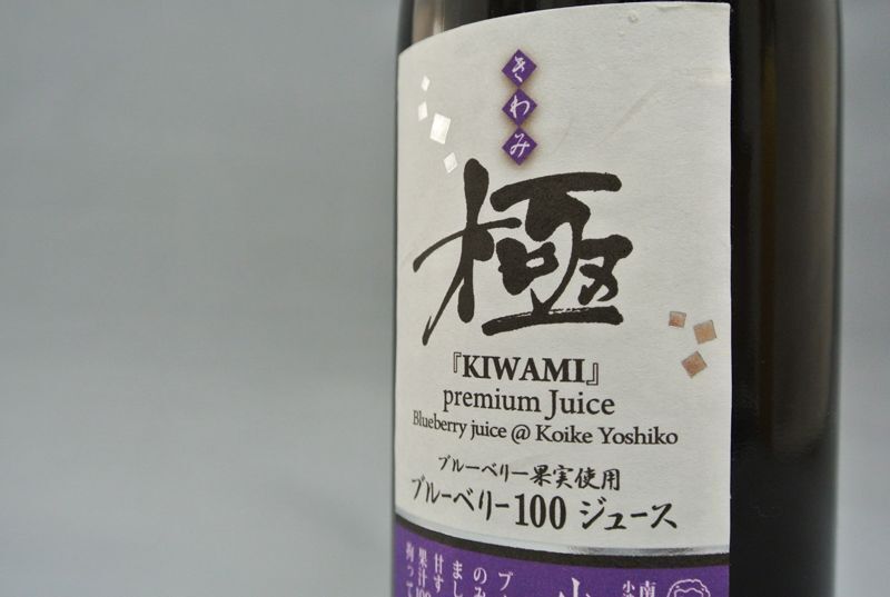 ブルーベリー果汁100%ジュース 極 [きわみ]（500ml)｜ジュース｜小池
