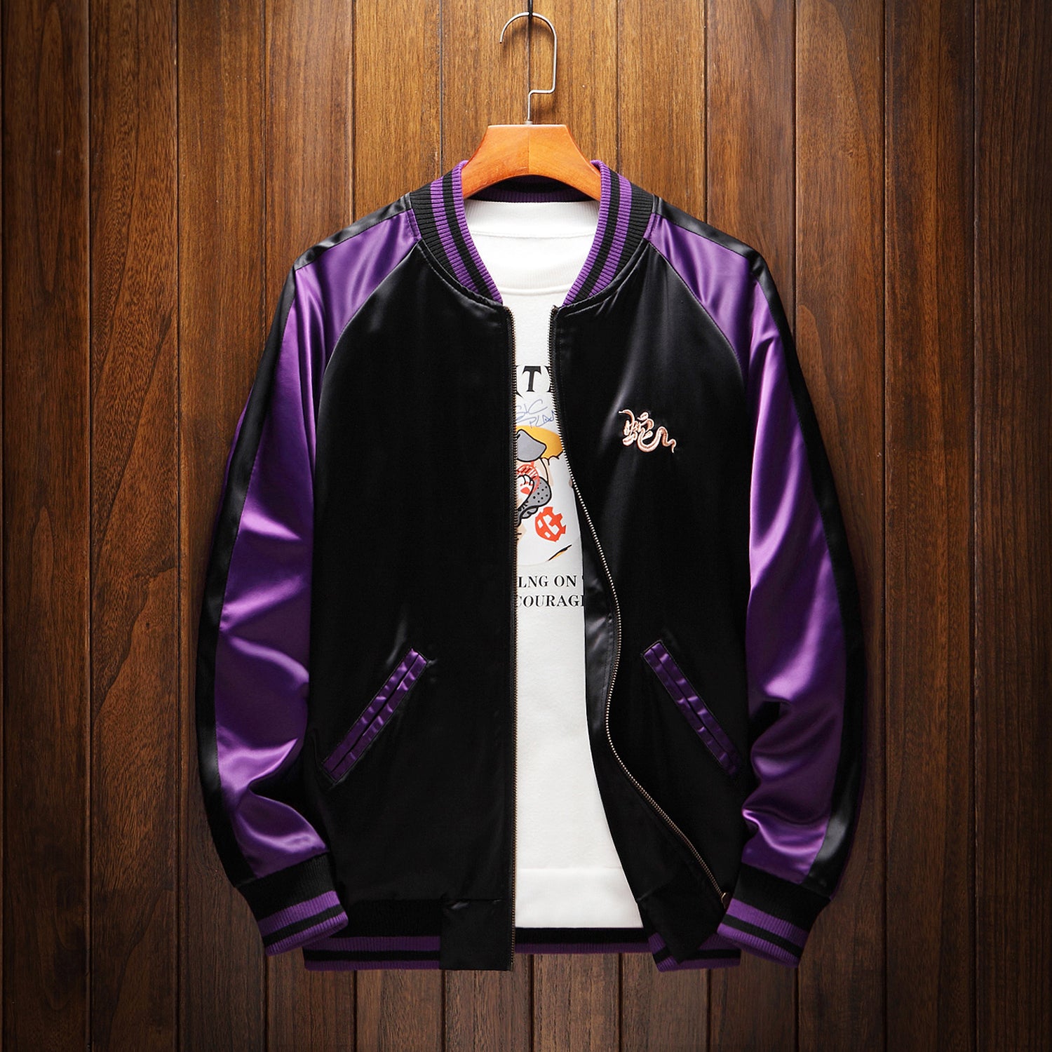 Violet Viper Sukajan Jacket – Koisea