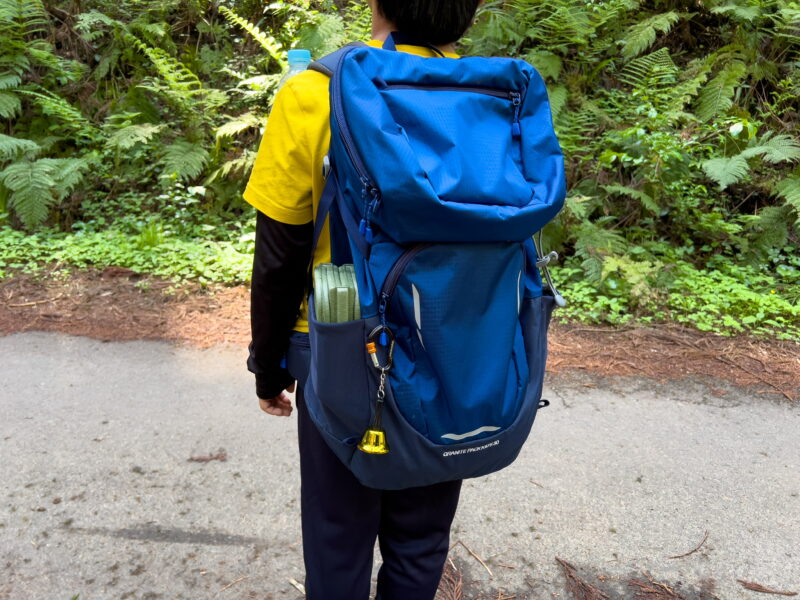 子どもの本格登山用リュックサックの決定版！！mont-bellグラナイト
