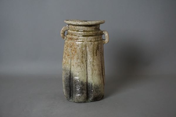 横井米禽 模長袴伊賀 花入】堀田宗達 箱: Journal of FUJII KOUNDO