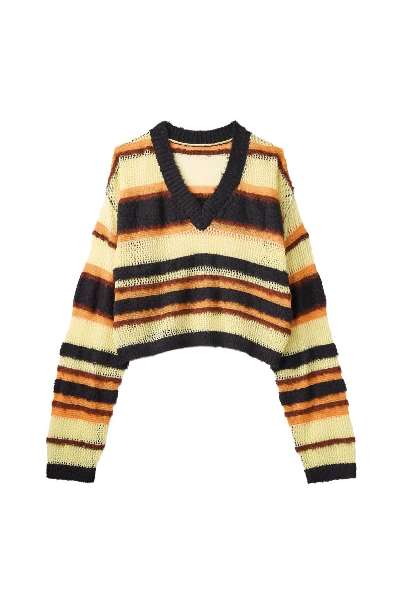 Knuth Marf accent knit pullover(unisex) KNIT | KNUTH MARF