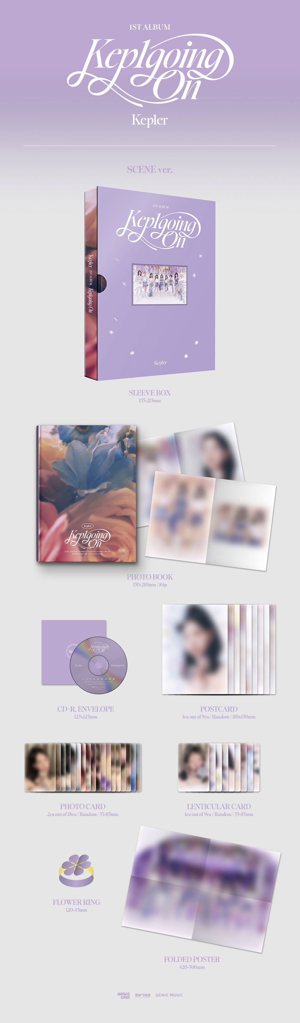 Kep1er - Kep1going On [1st Album] - K PLACE