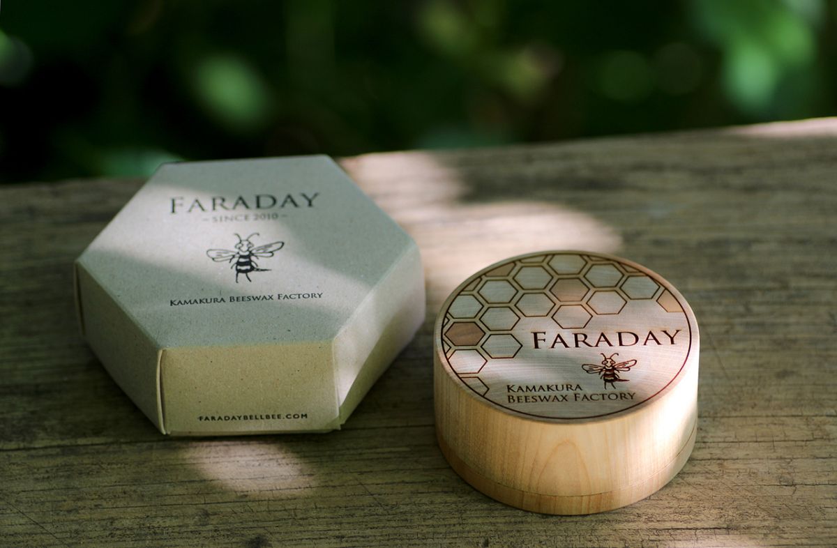 FARADAY 蜜蝋ワックス木製ケース入り(60g) | 【クロサワ楽器店