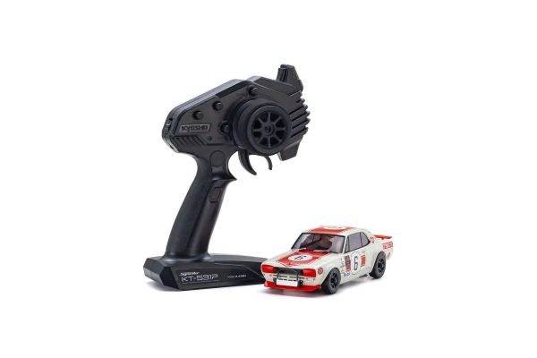 MINI-Z AWD NISSAN SKYLINE 2000GT-R (KPGC10) Racing 1972 #6 Red