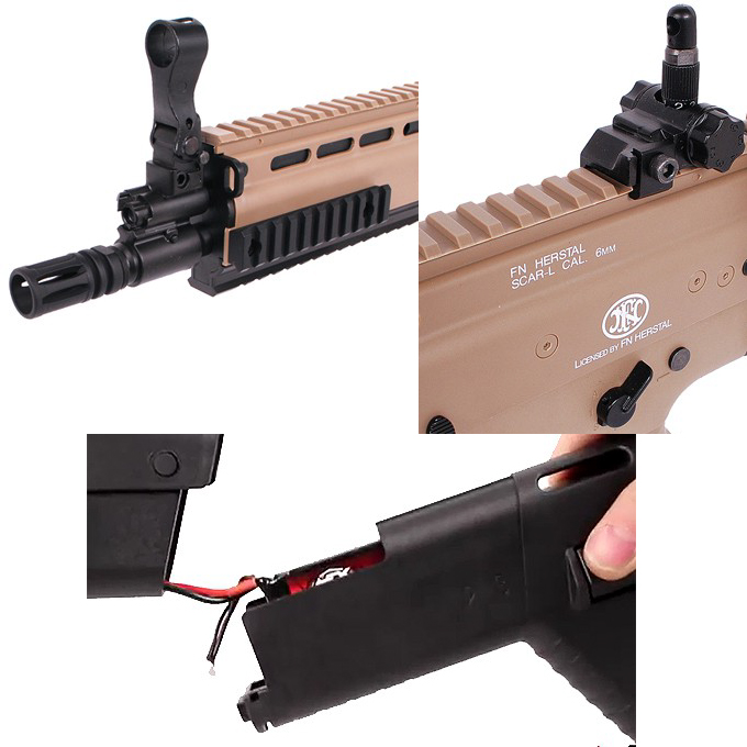 L.A.ホビーショップ / 電動ガン スポーツライン FN SCAR-L [CA-045] [取寄]