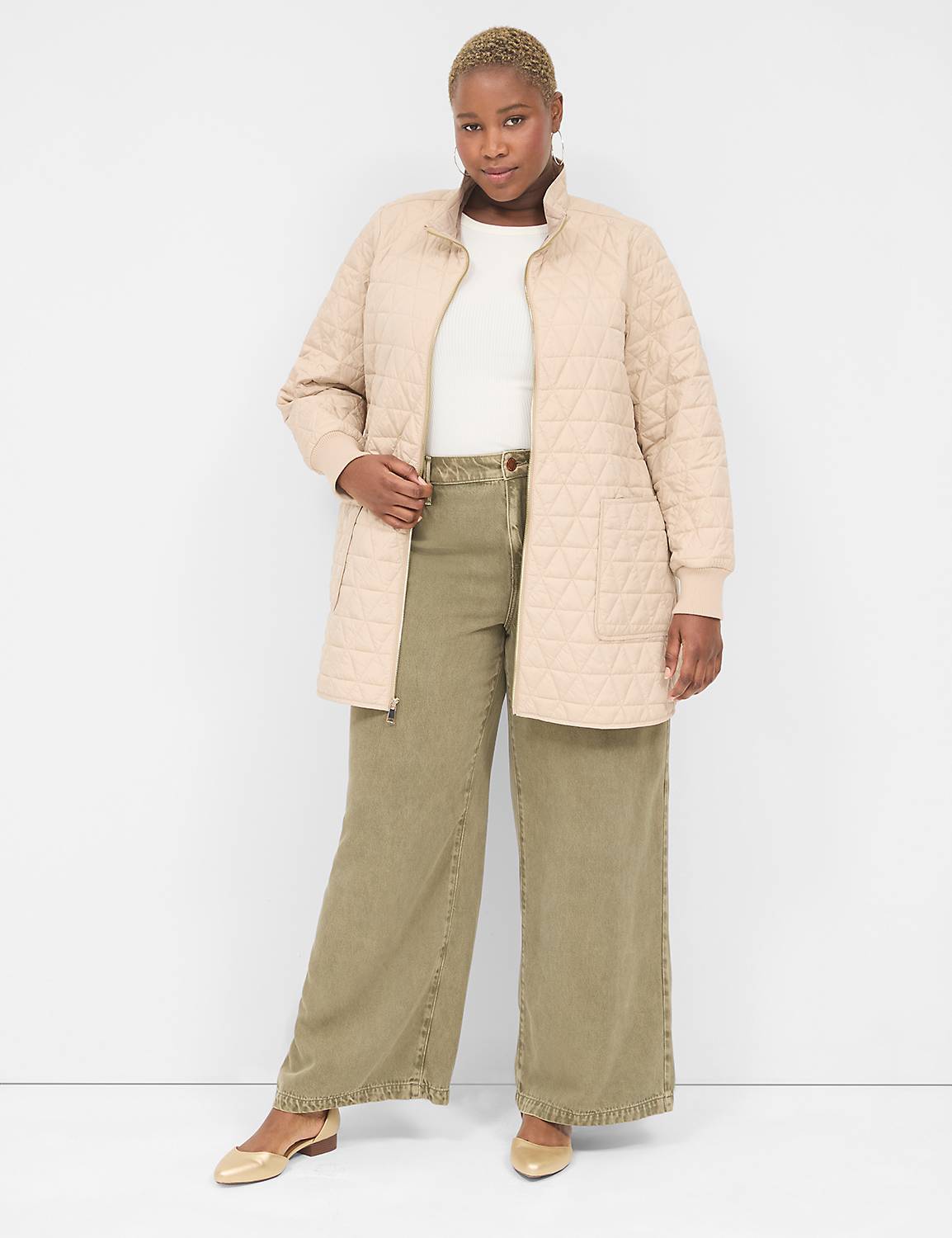 Quilted Liner Jacket | LaneBryant