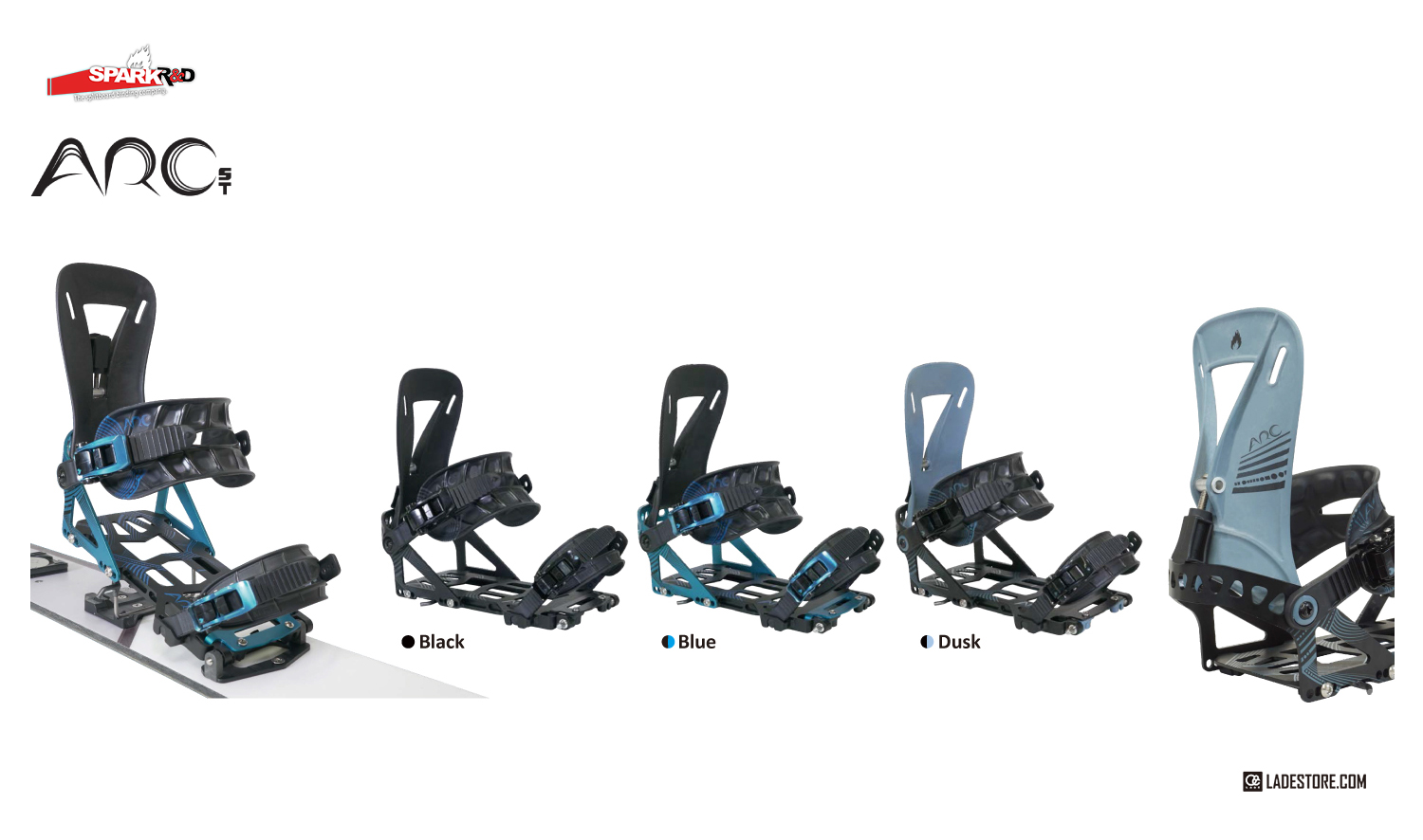 □ SPARK R&D □ TESLA T1 BINDINGS / ARC ST Lightweight and Surfy