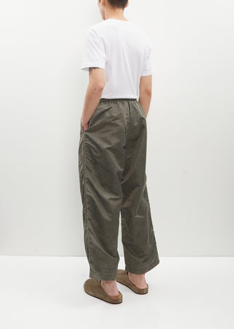 Nylon Twill Garment Dyed Pants – La Garçonne