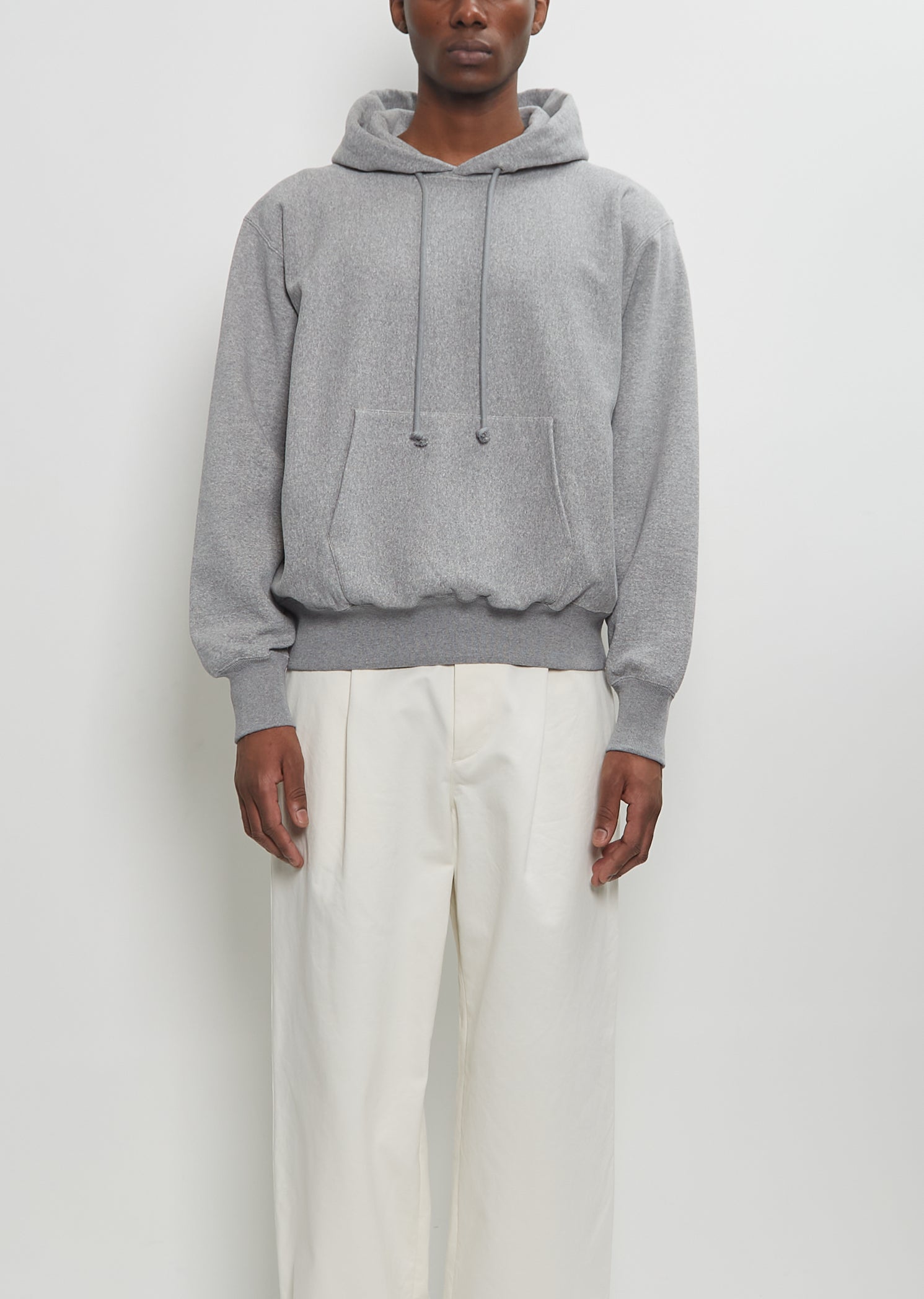 Smooth Soft BD Sweat P/O Parka — Top Grey – La Garçonne
