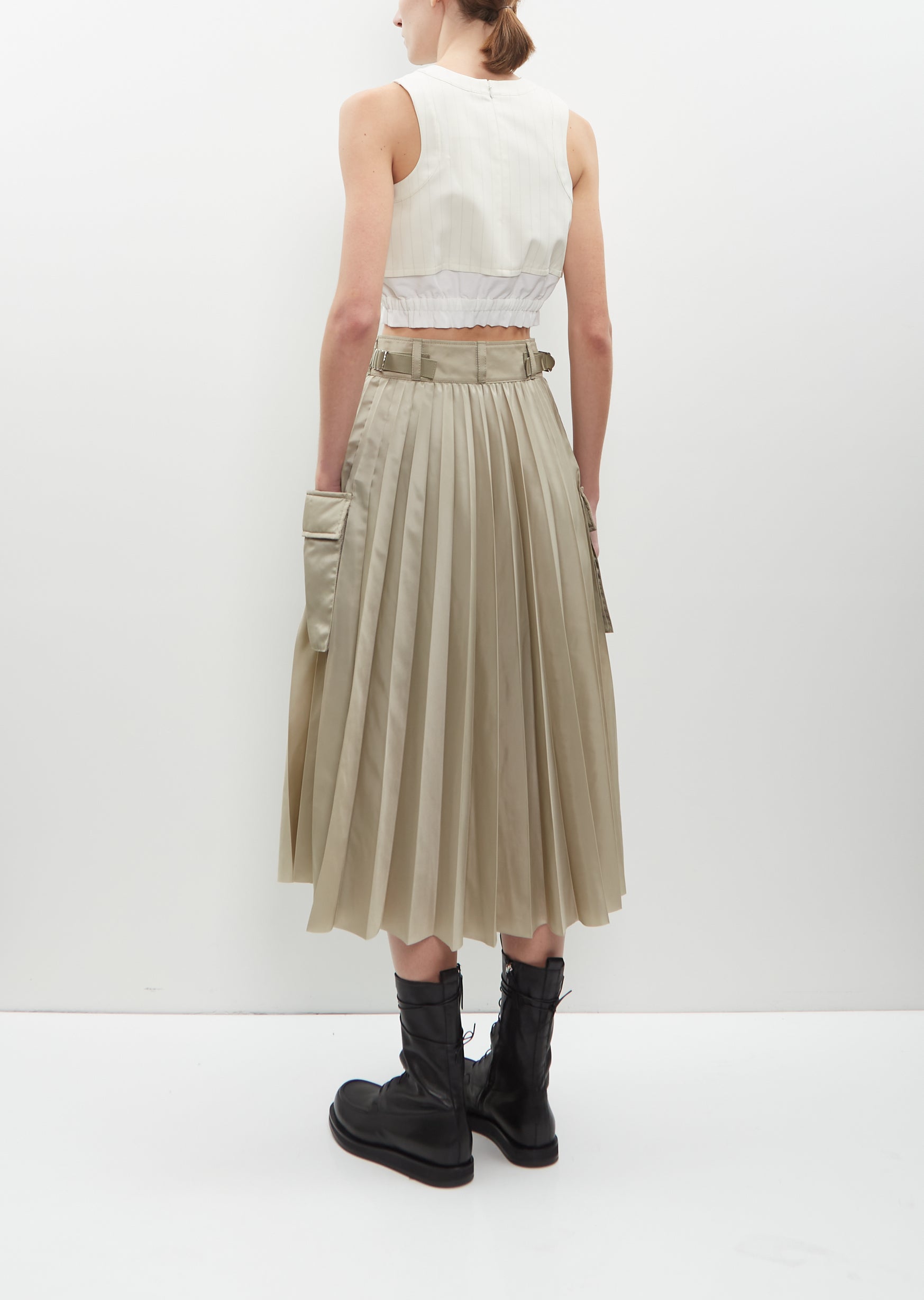 Nylon Twill Skirt – La Garçonne