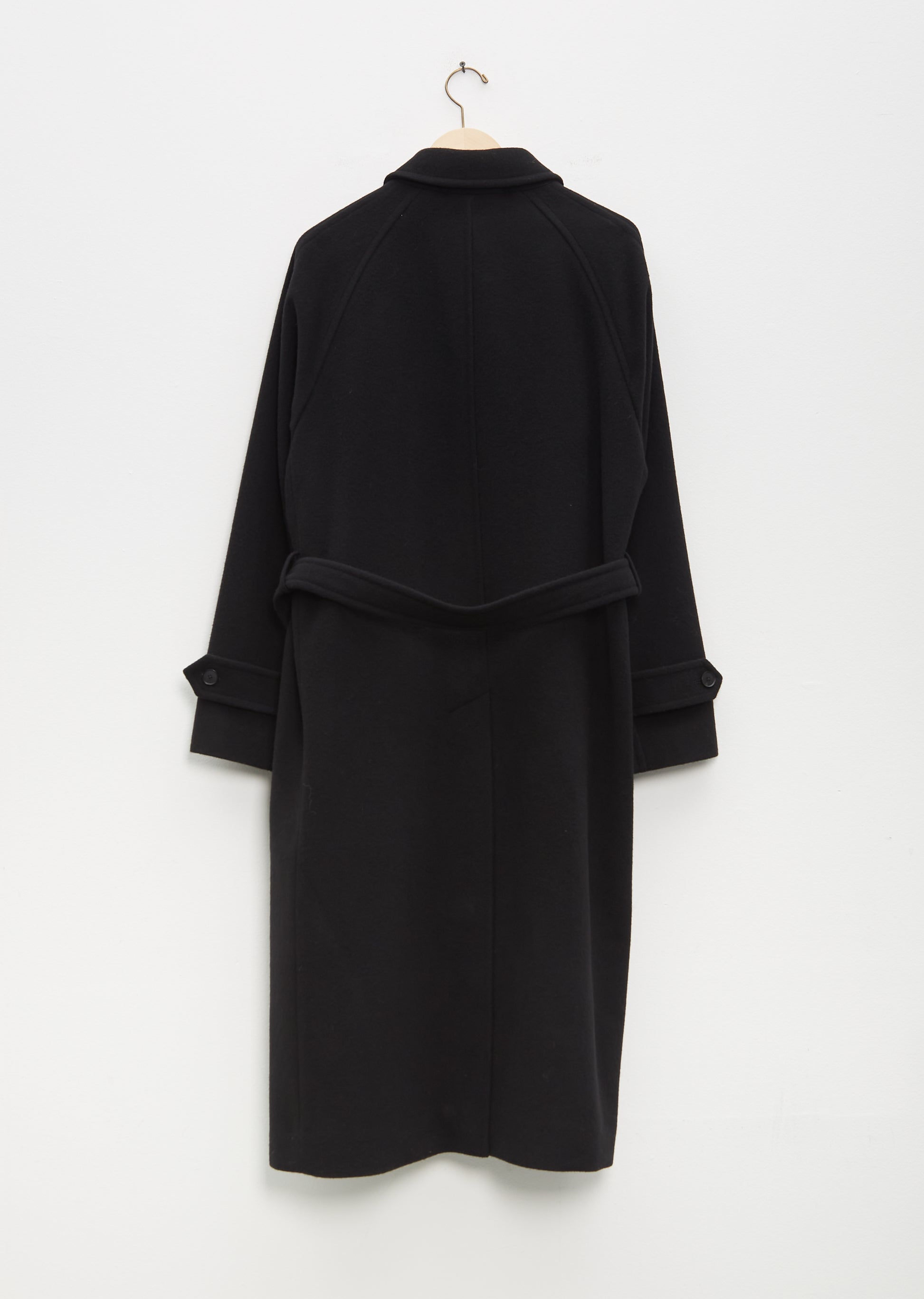 Cashmere Wool Mosser Soutien Collar Coat – La Garçonne