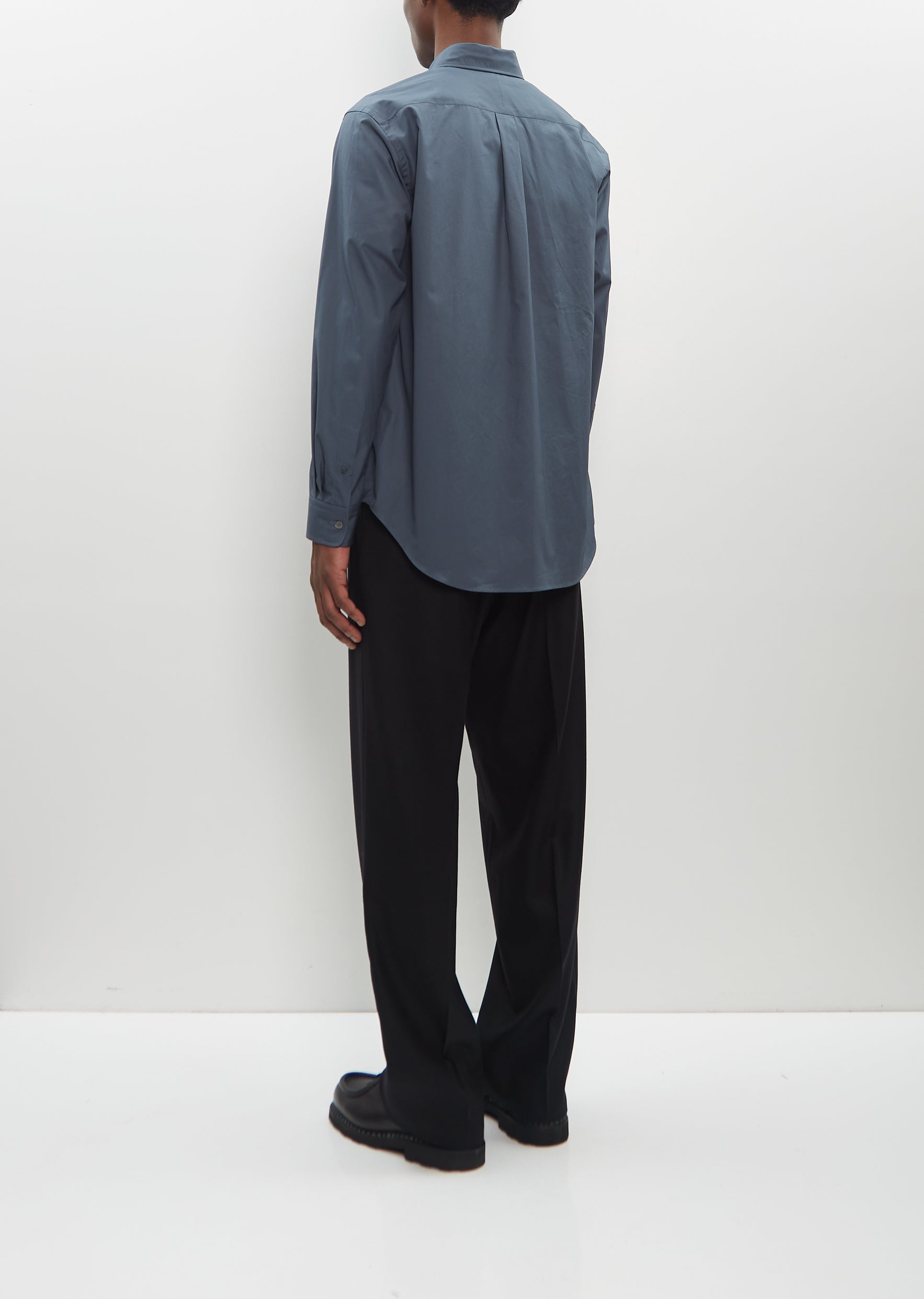 Super Light Wool Slacks — Black – La Garçonne