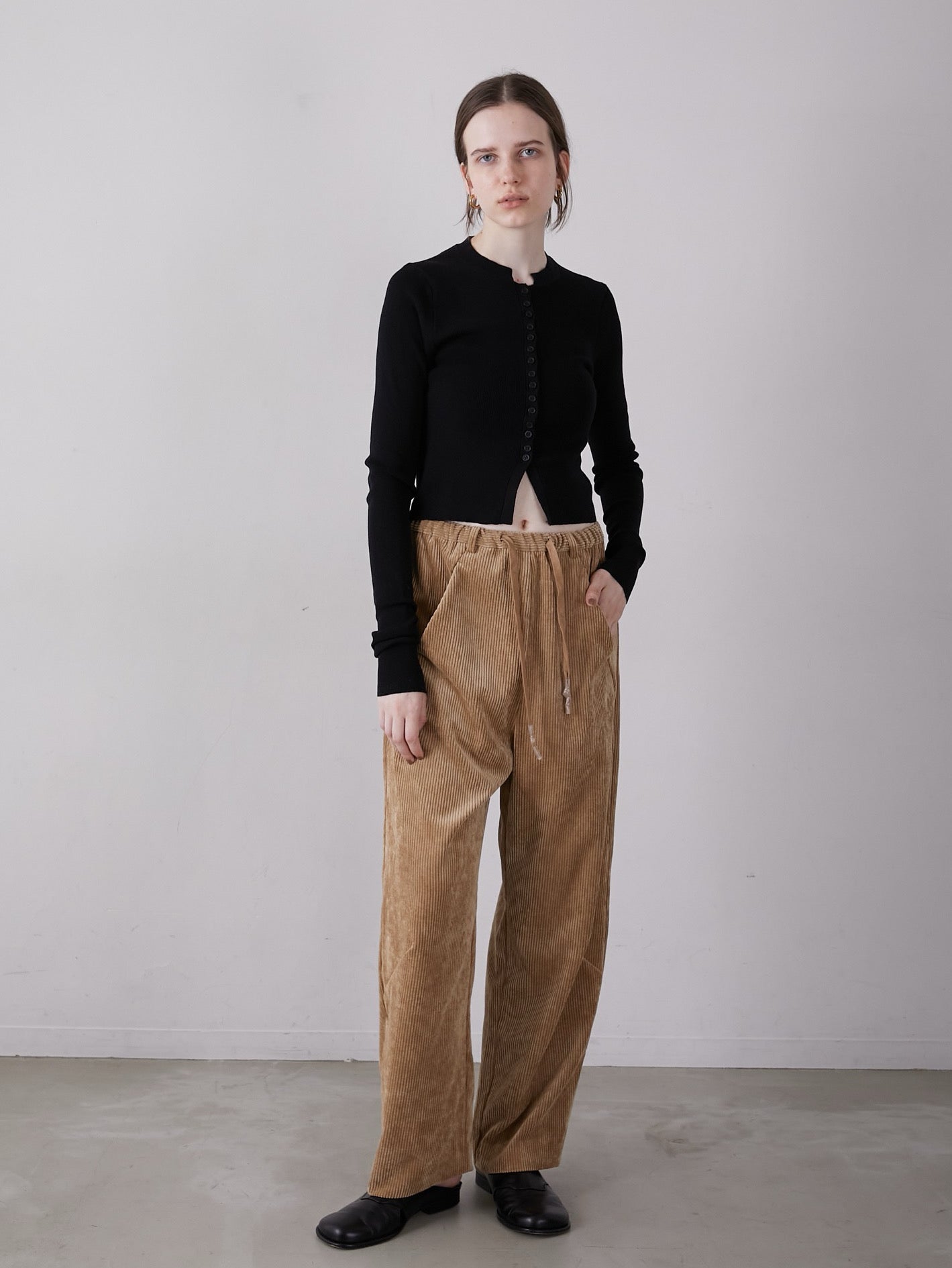 cutwork corduroy pants – LA PEAU DE GEM