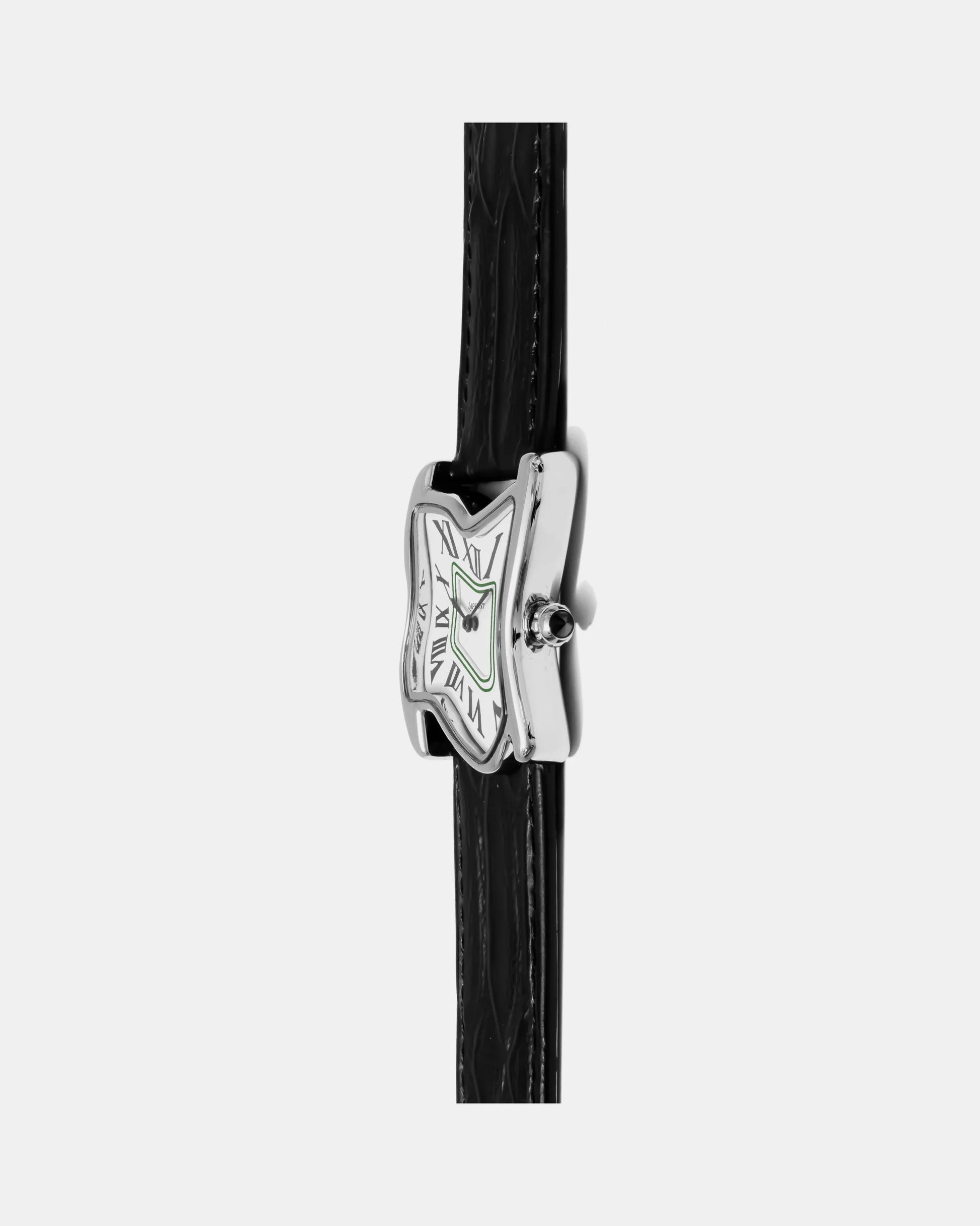 Square Melting Watch Large Silver – Laphont