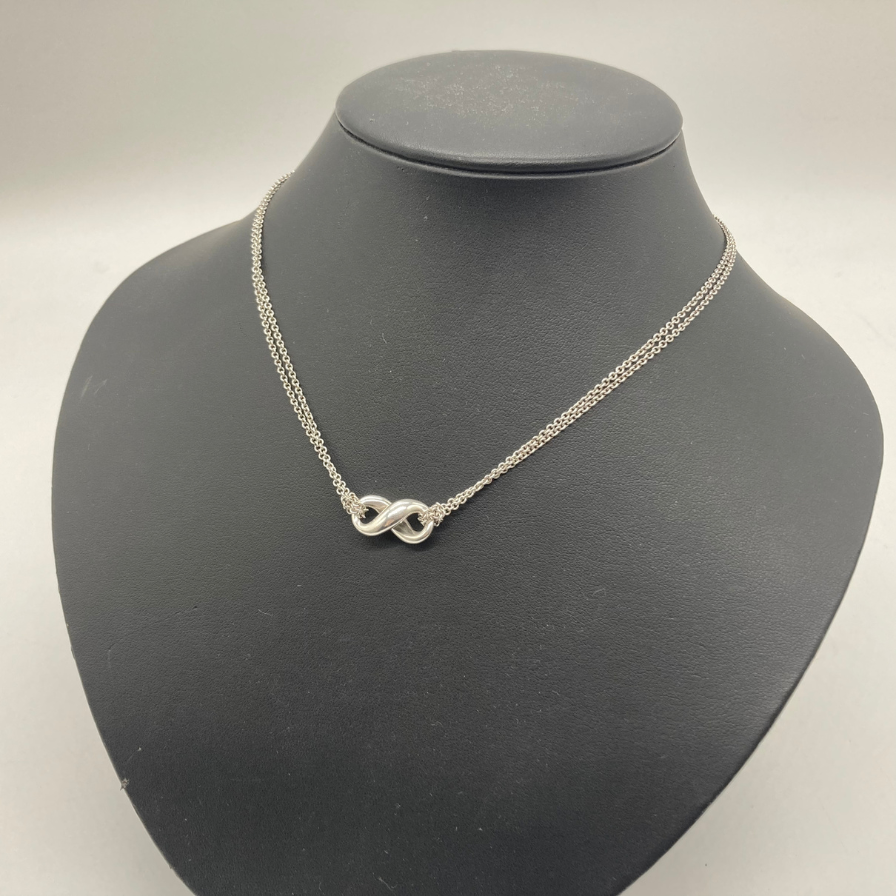 TIFFANY & CO】ティファニー インフィニティネックレス ツイスト SV925