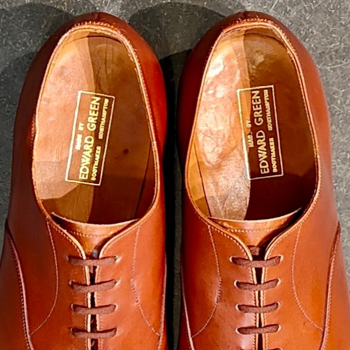 希少 美品 【EDWARD GREEN】エドワードグリーン MADEBYロゴ旧工場製