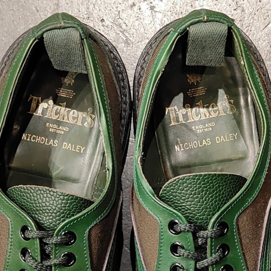 Tricker's】トリッカーズ×ニコラスデイリー Uチップ M8101 グレイン