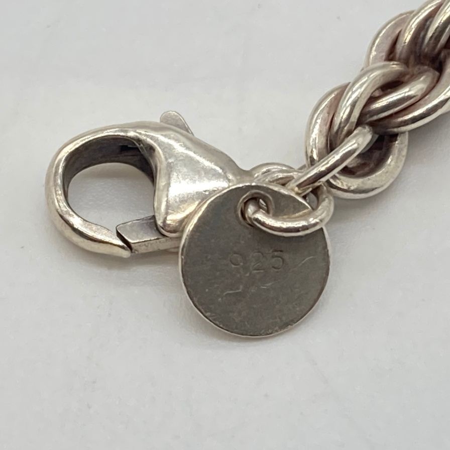 TIFFANY & CO.】ティファニー ツイストチェーンブレスレット SV925