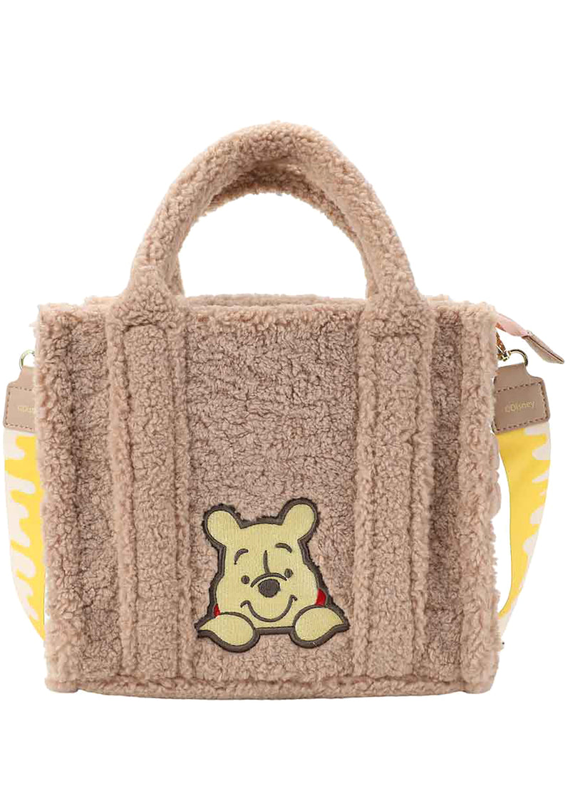 Bioworld X Disney Winnie The Pooh Sherpa Mini Tote Bag
