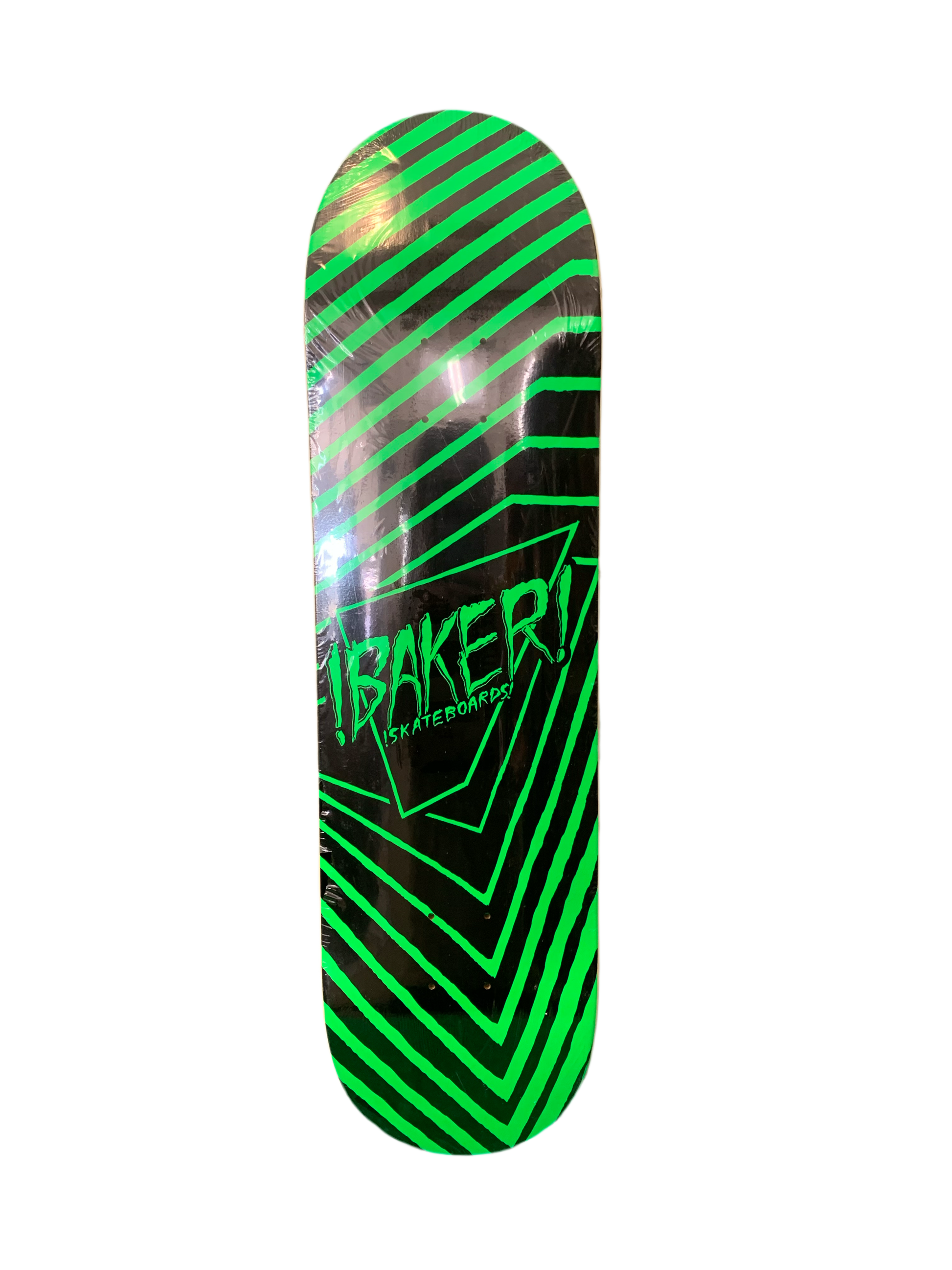 Baker Skateboards Vision Black/Green Logo 8