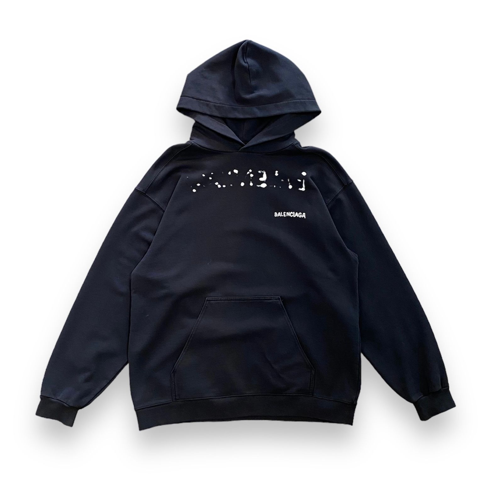 BALENCIAGA - HAND-DRAWN BALENCIAGA ミディアムフィット / フーディ