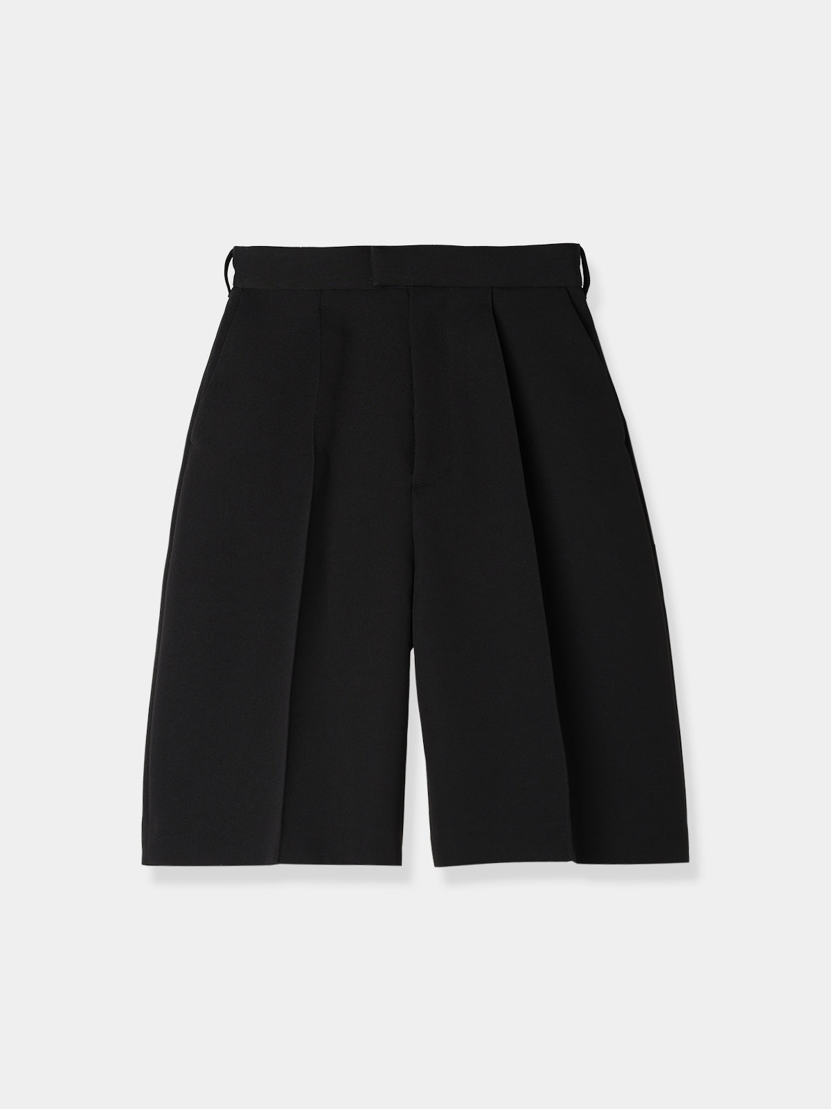 Front pin tuck Half pants – L'AUBE BLANC