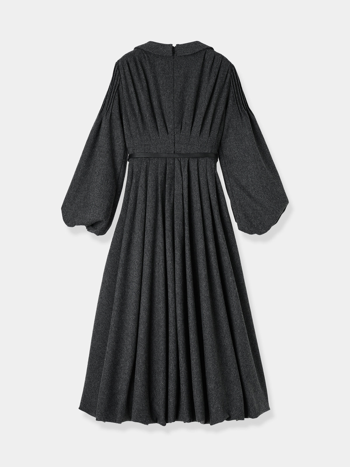 Belted Balloon Dress – L'AUBE BLANC