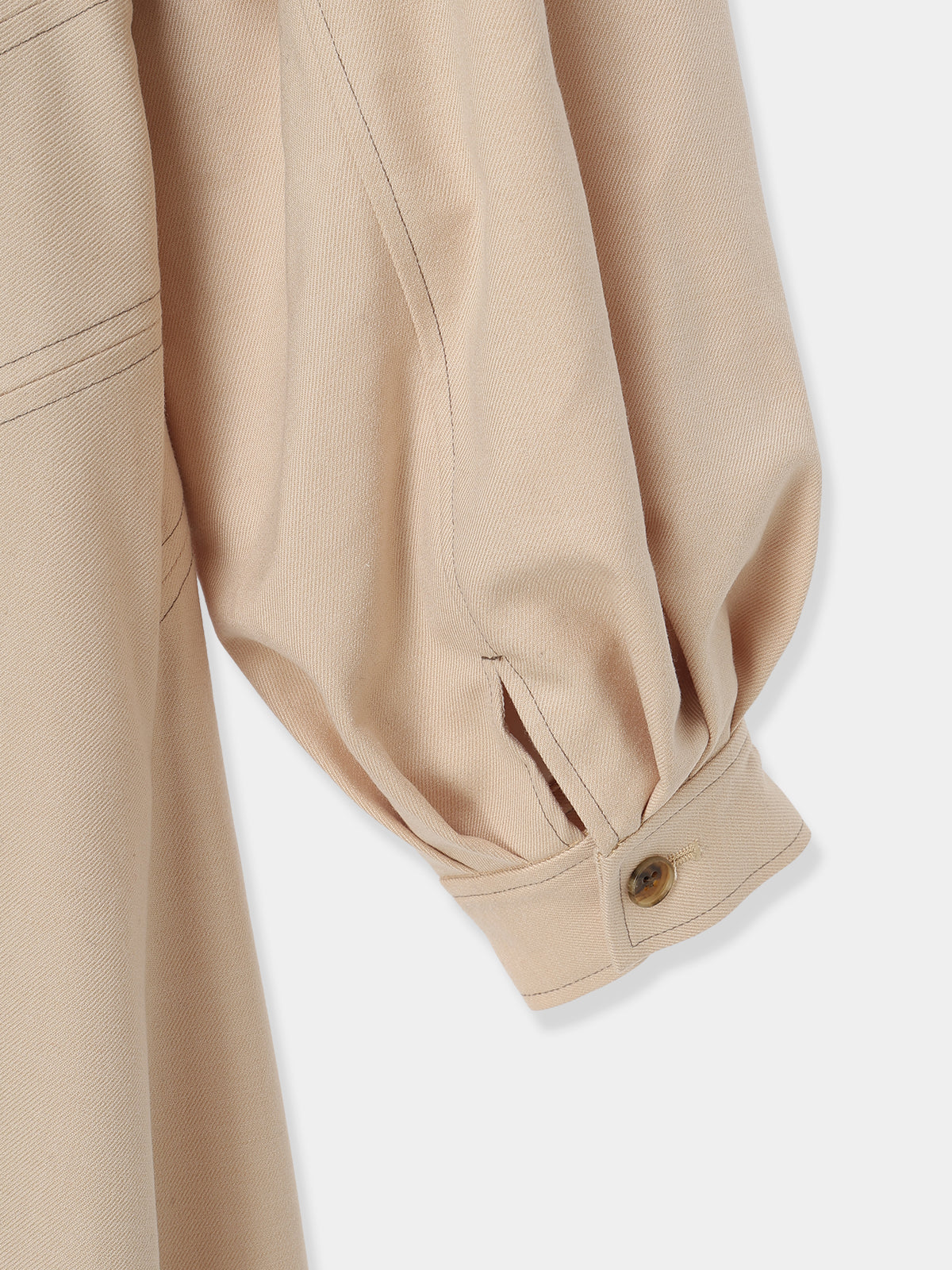 Asymmetric Side Buckle Dress – L'AUBE BLANC