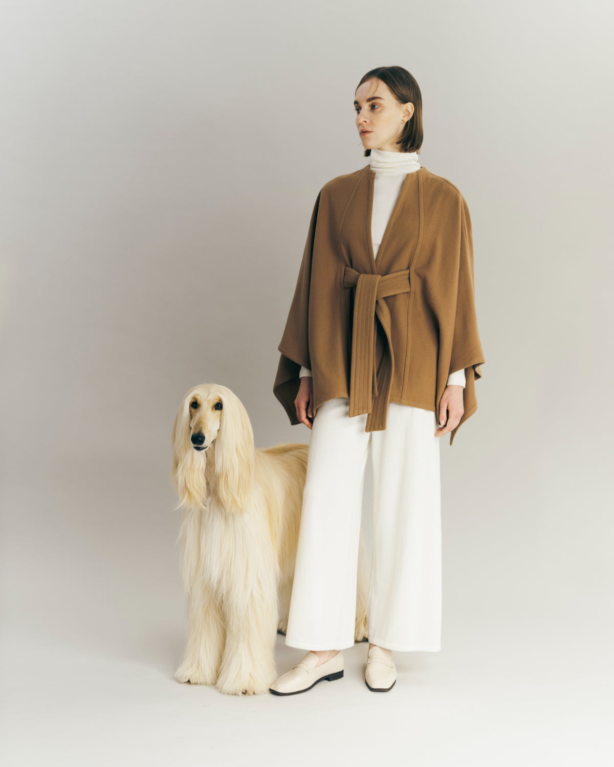 3way Wool Cape coat – L'AUBE BLANC