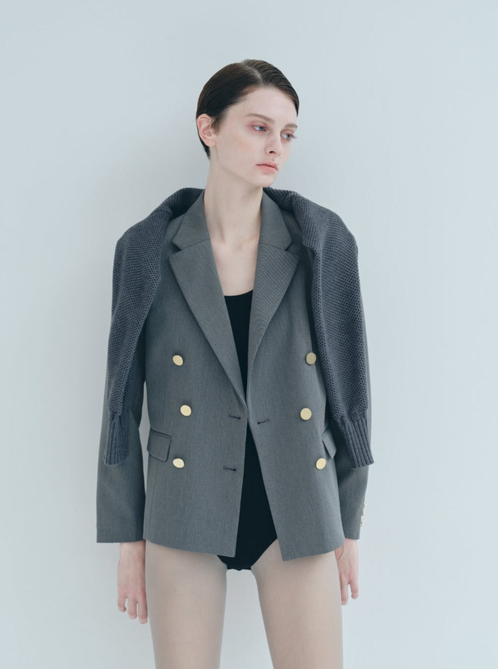 Double breasted Blazer – L'AUBE BLANC