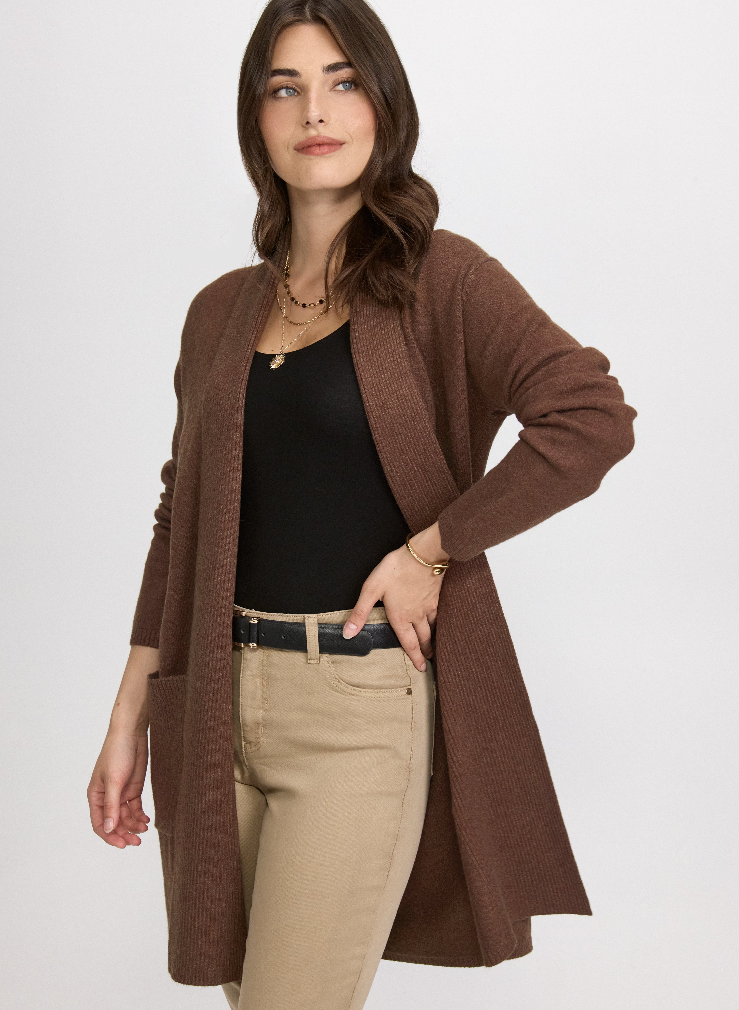 Knit Tunic Cardigan