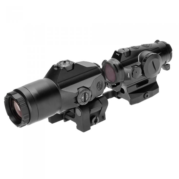 SIG SAUER ROMEO4H+JULIET4 ダットサイト+マグニファイア 【ブラック