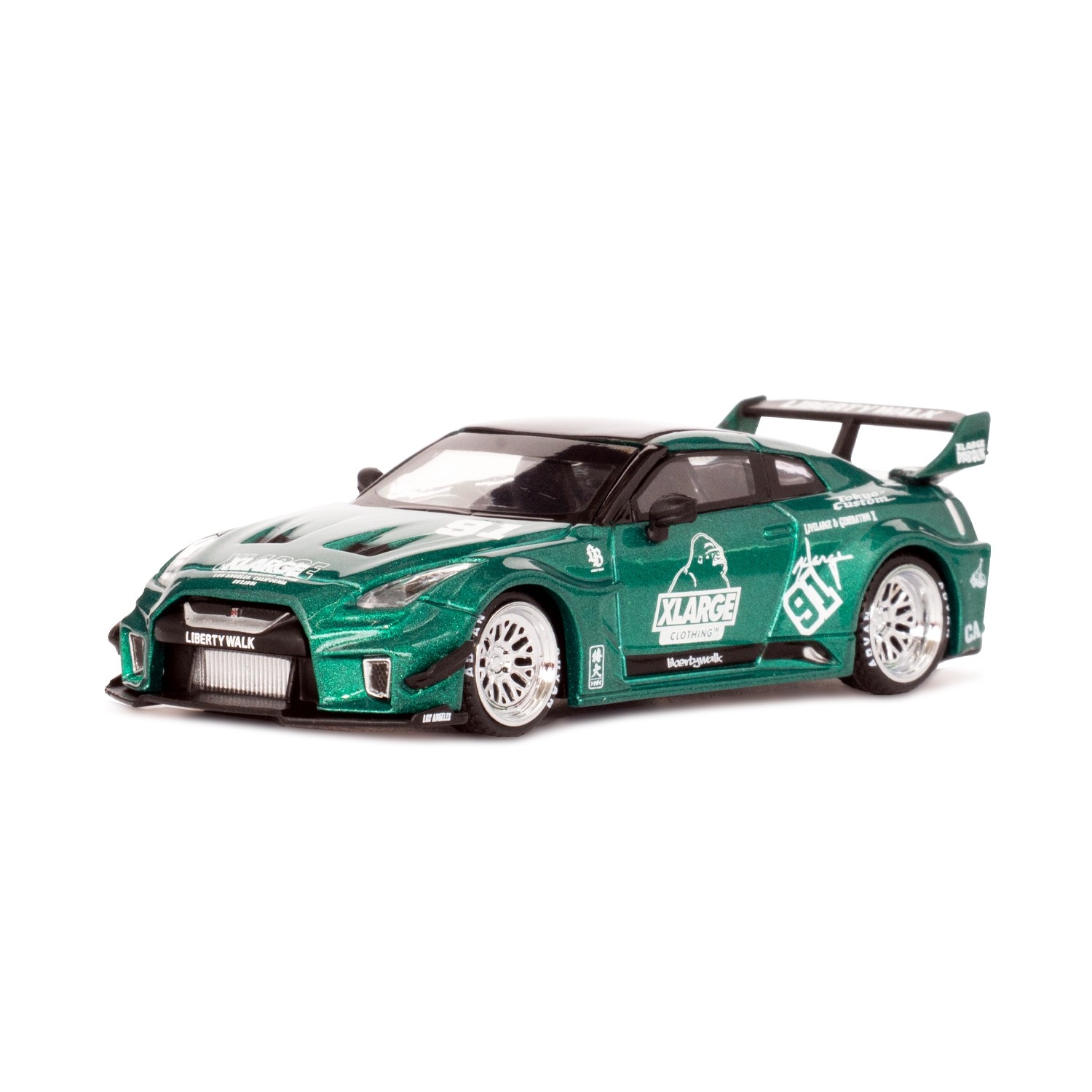 LIBERTY WALK×XLARGE MINIGT 1/64 Nissan LB-Silhouette WORKS GTR