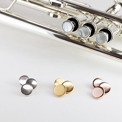 遊彩ぼたん（トランペット用ピストンボタン） | Lemante Brass