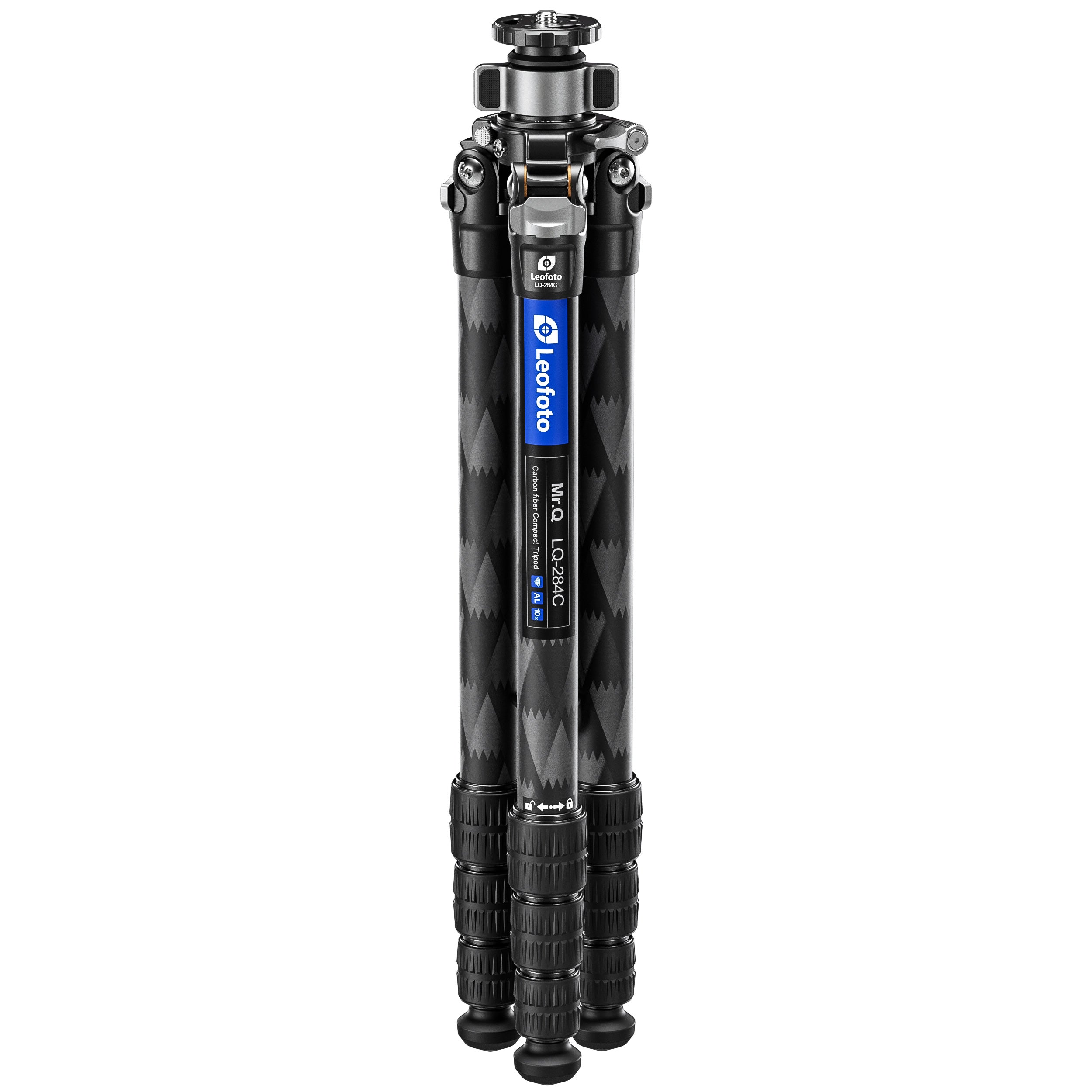 Leofoto LQ-284C Premium Carbon Fiber Tripod with Quick Swap Center Col