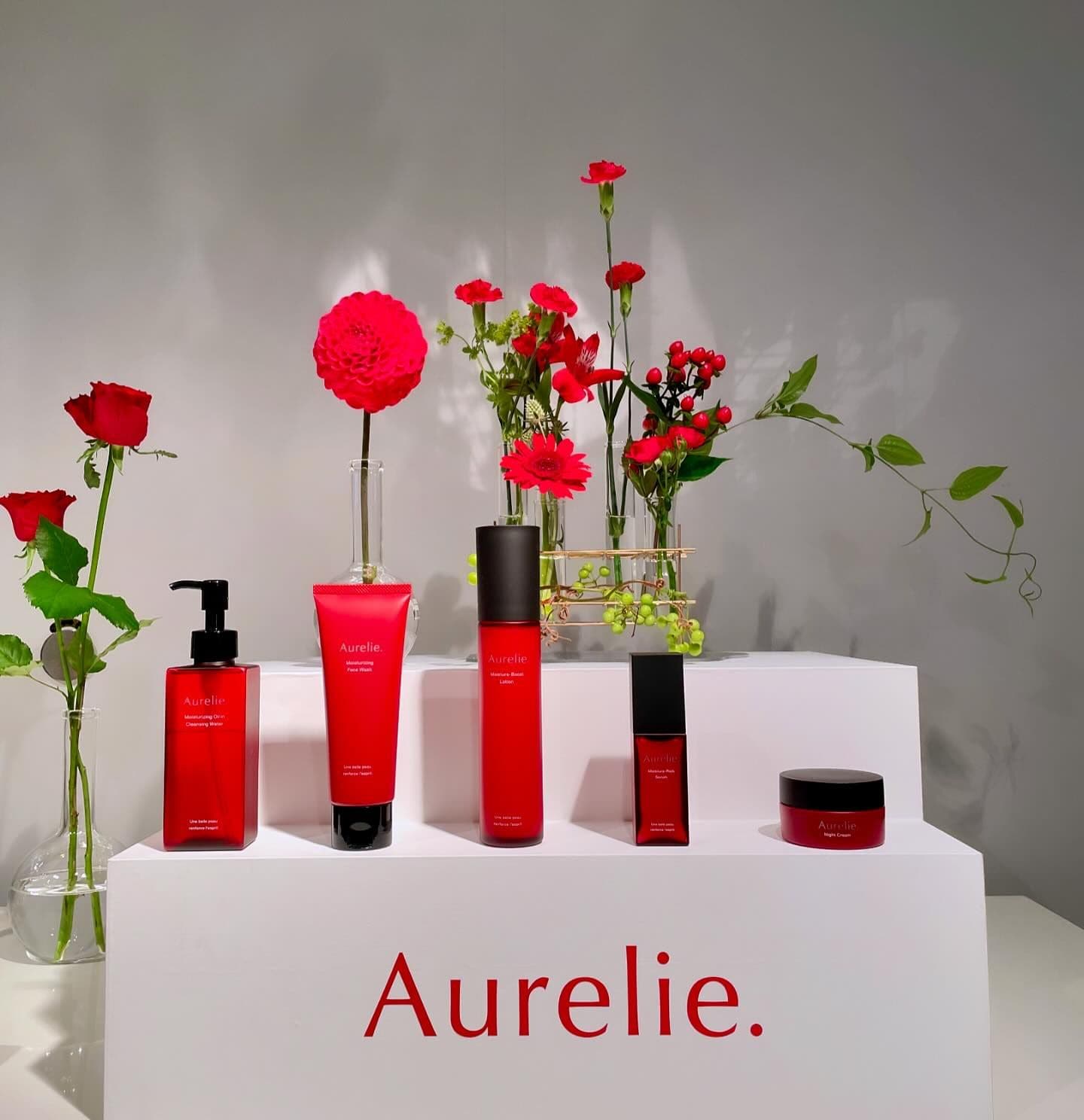 MEGUMIさんプロデュースのスキンケアブランド、「Aurelie.（オレリー
