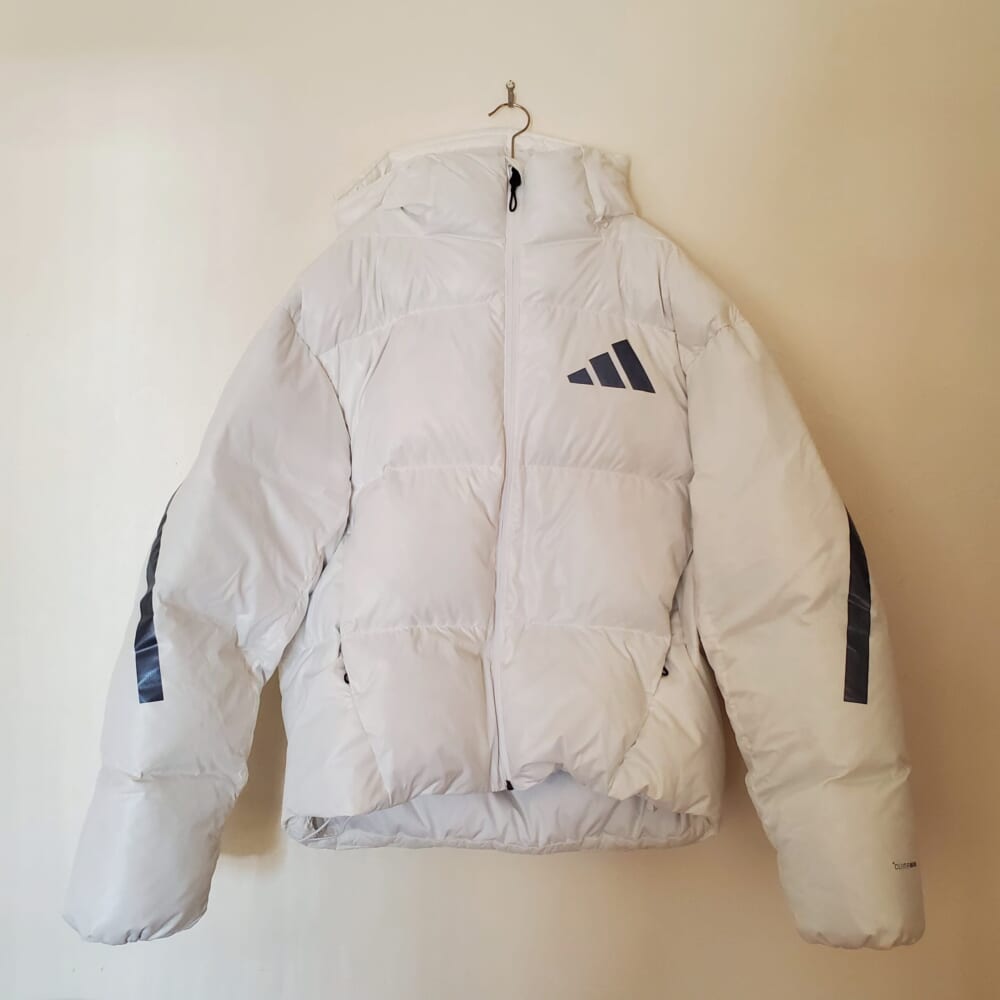 adidas】メンズXSのダウンジャケットを購入しました｜寒がり40代ママが