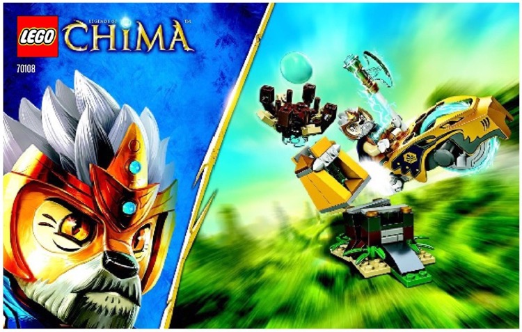 LEGO Instructions for set 70108 Royal Roost, Legends of Chima