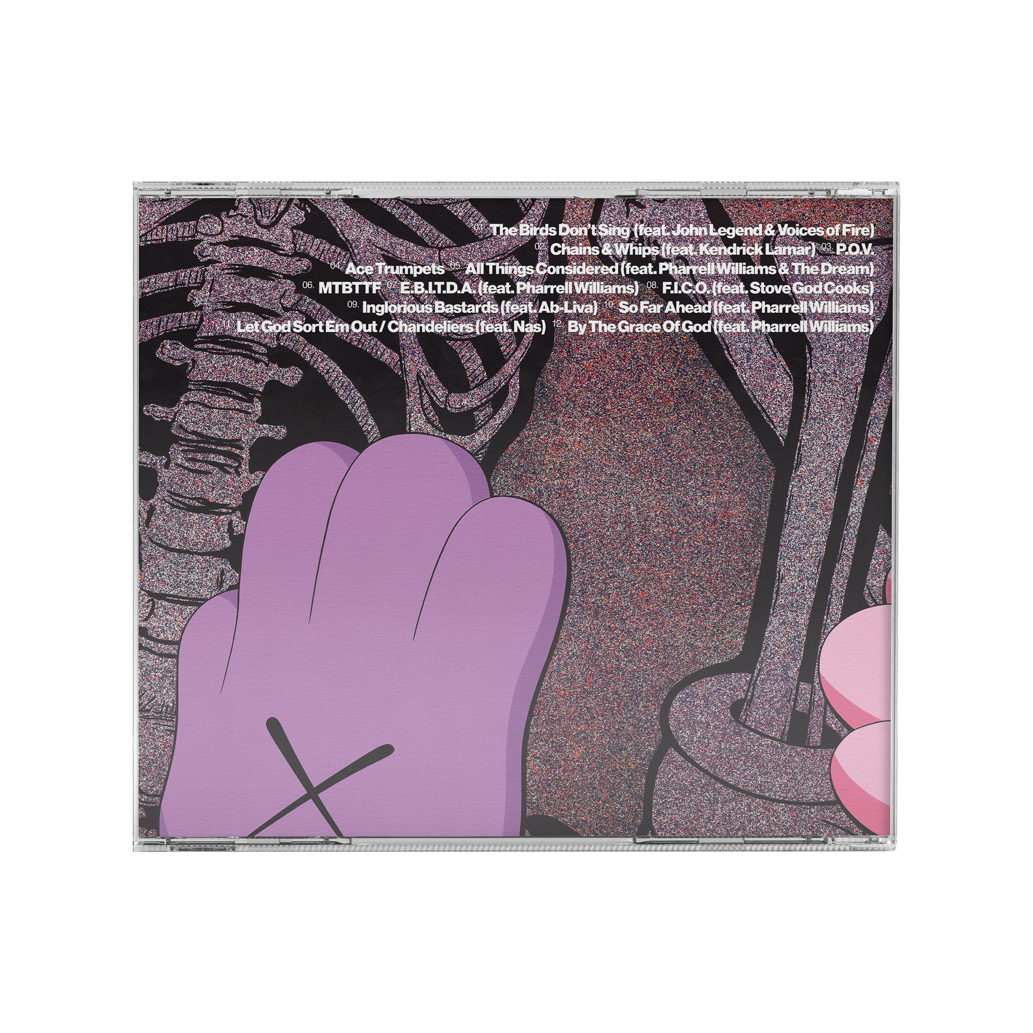 KAWS X CLIPSE LET GOD SORT EM OUT TEE BOX SET 8 – Clipse