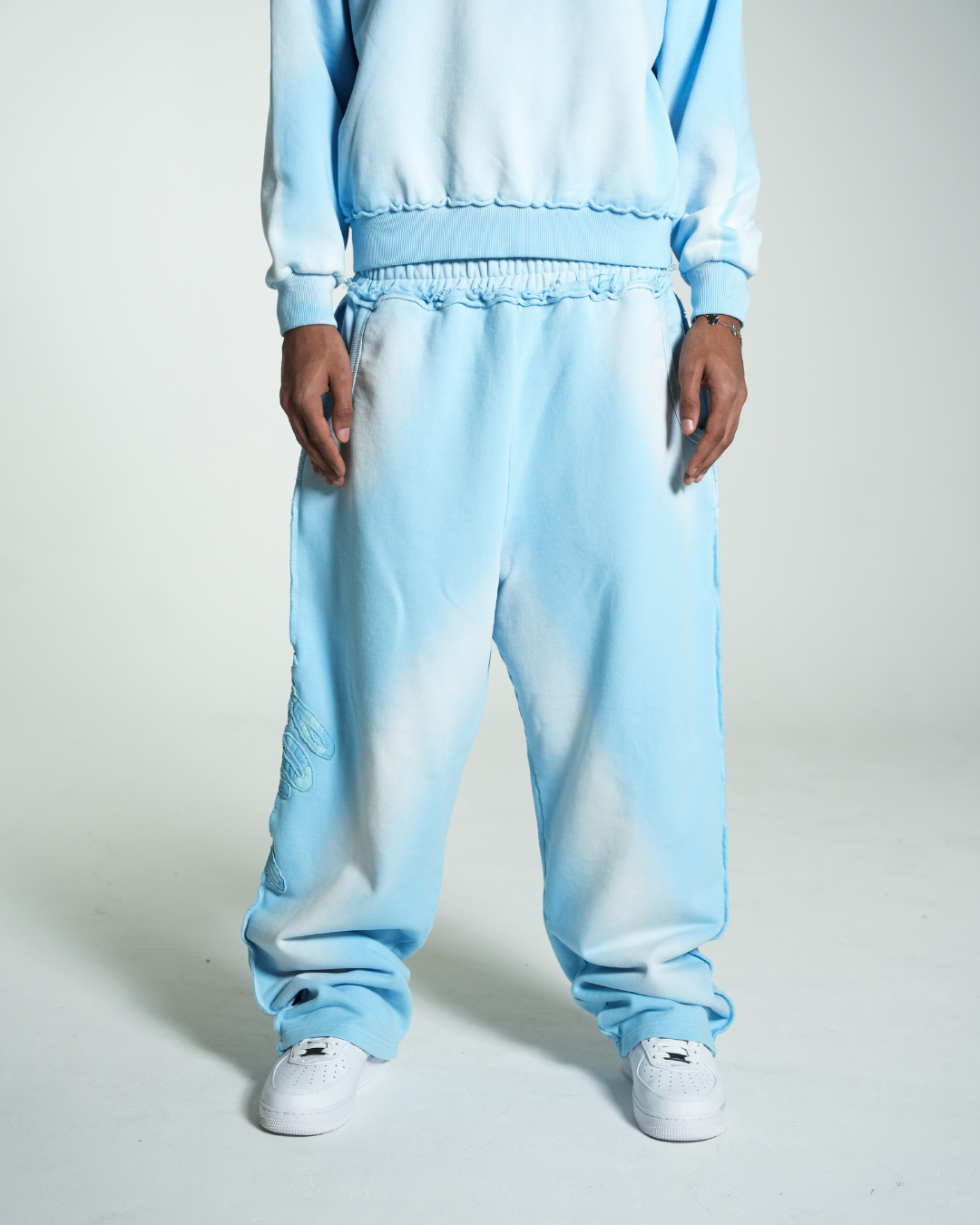 UNISEX PANTS WASHED BLUE – LeVoleur