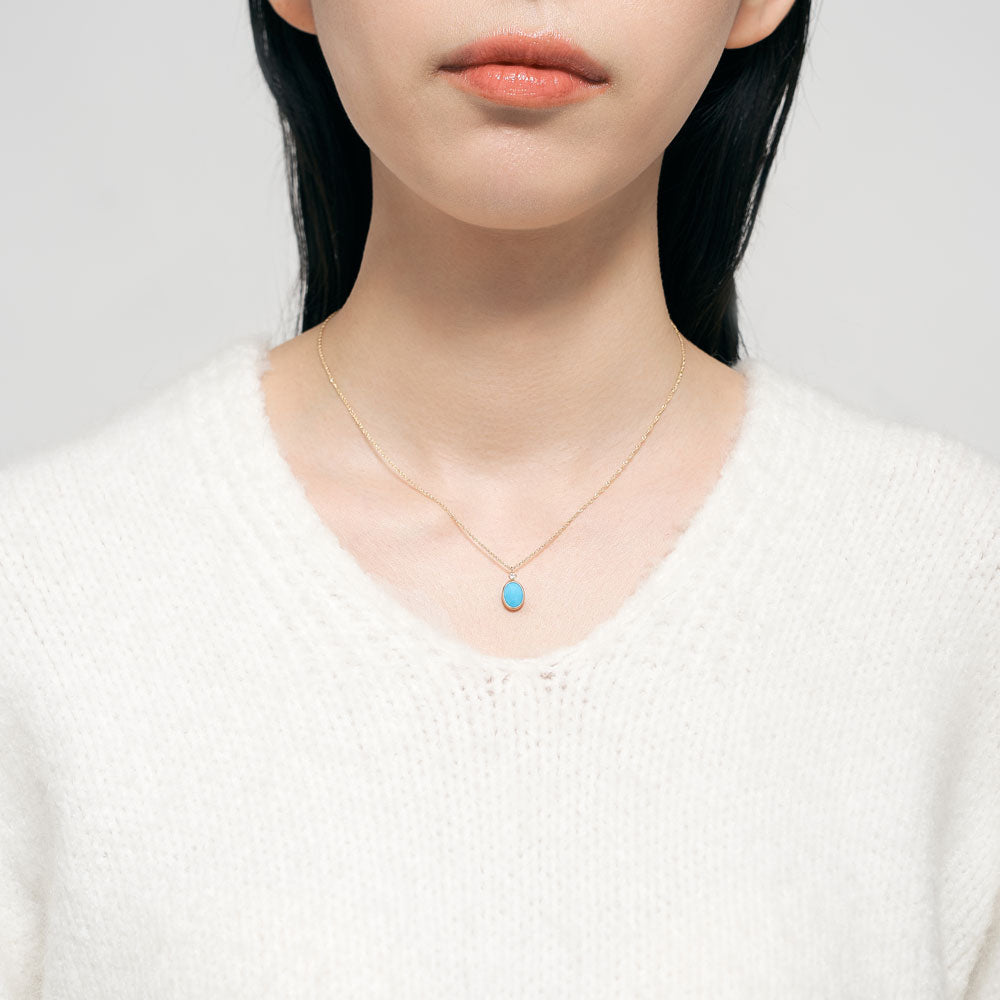 K10 ターコイズ ネックレス｜96-1276 – L&Co.
