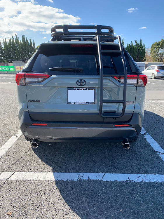 RAV4のネクサスジャパン・リアラダー・アーバンカーキに関するカスタム