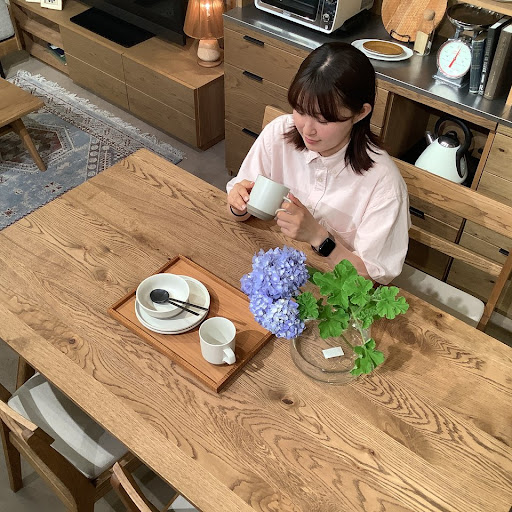 Sea unico ADDAY ダイニングテーブル 1350 Sea unico ADDAY ダイニング